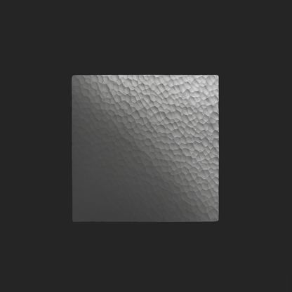 VORONOI CNC-machined aluminum coaster with a cellular surface by 100 LAB
