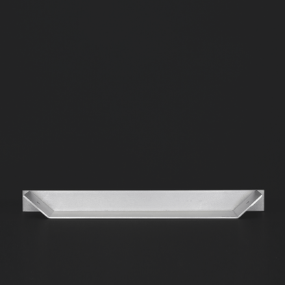 Animation showing incense sticks stacked in the folded aluminum holder
